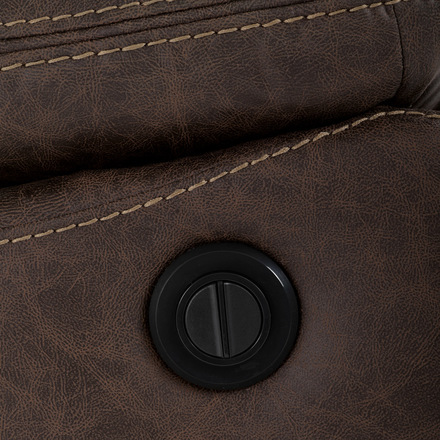 TV a relaxační křeslo Autronic s elektrickým ovládáním, potah hnědá látka v dekoru vintage, 1 motor 240V (TV-4094 BR3) (21)