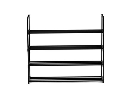 Botník Autronic Botník, 4 police, černý kov (GD-406 BK) (1)