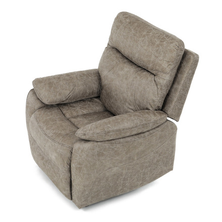 TV a relaxační křeslo Autronic s manuálním ovládáním, potah lanýžová látka v dekoru vintage (TV-4092 LAN3) (8)