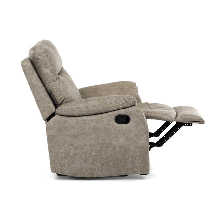 TV a relaxační křeslo Autronic s manuálním ovládáním, potah lanýžová látka v dekoru vintage (TV-4092 LAN3) (1)