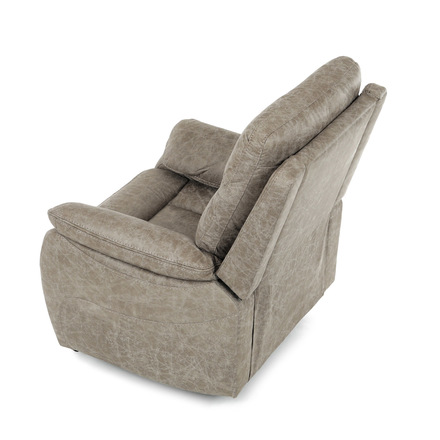 TV a relaxační křeslo Autronic s manuálním ovládáním, potah lanýžová látka v dekoru vintage (TV-4092 LAN3) (14)