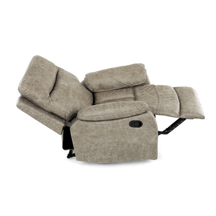 TV a relaxační křeslo Autronic s manuálním ovládáním, potah lanýžová látka v dekoru vintage (TV-4092 LAN3) (21)