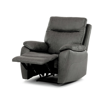 TV a relaxační křeslo Autronic s manuálním ovládáním, potah šedá látka v dekoru vintage (TV-4092 GREY3) (38)