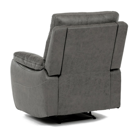 TV a relaxační křeslo Autronic s manuálním ovládáním, potah šedá látka v dekoru vintage (TV-4092 GREY3) (9)