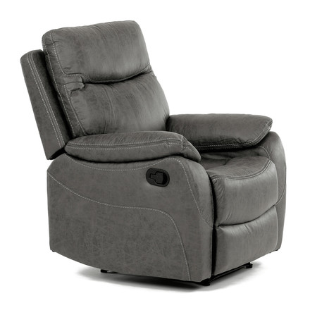 TV a relaxační křeslo Autronic s manuálním ovládáním, potah šedá látka v dekoru vintage (TV-4092 GREY3) (16)