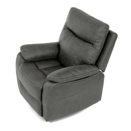 TV a relaxační křeslo Autronic s manuálním ovládáním, potah šedá látka v dekoru vintage (TV-4092 GREY3) (22)