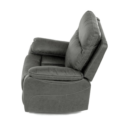 TV a relaxační křeslo Autronic s manuálním ovládáním, potah šedá látka v dekoru vintage (TV-4092 GREY3) (23)
