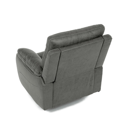 TV a relaxační křeslo Autronic s manuálním ovládáním, potah šedá látka v dekoru vintage (TV-4092 GREY3) (25)