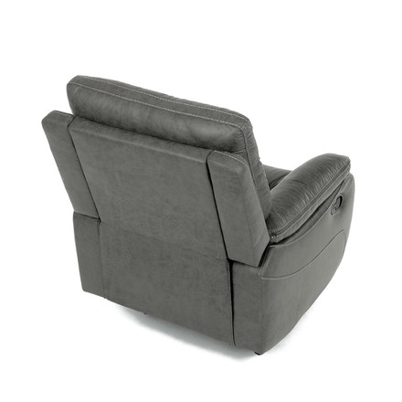 TV a relaxační křeslo Autronic s manuálním ovládáním, potah šedá látka v dekoru vintage (TV-4092 GREY3) (27)