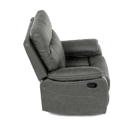 TV a relaxační křeslo Autronic s manuálním ovládáním, potah šedá látka v dekoru vintage (TV-4092 GREY3) (29)