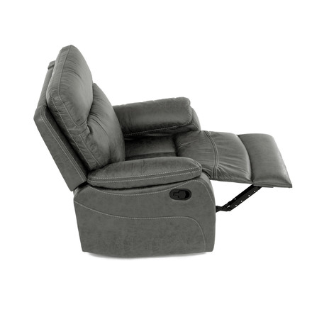 TV a relaxační křeslo Autronic s manuálním ovládáním, potah šedá látka v dekoru vintage (TV-4092 GREY3) (30)