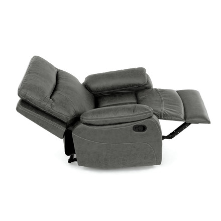 TV a relaxační křeslo Autronic s manuálním ovládáním, potah šedá látka v dekoru vintage (TV-4092 GREY3) (31)
