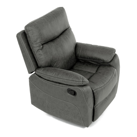 TV a relaxační křeslo Autronic s manuálním ovládáním, potah šedá látka v dekoru vintage (TV-4092 GREY3) (32)