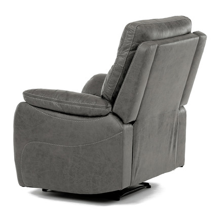 TV a relaxační křeslo Autronic s manuálním ovládáním, potah šedá látka v dekoru vintage (TV-4092 GREY3) (8)