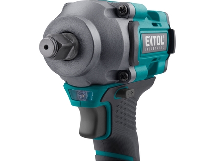 Rázový utahovák Extol Industrial 8791814 1/2" aku SHARE20V, 500Nm, BRUSHLESS, 2Ah (4)