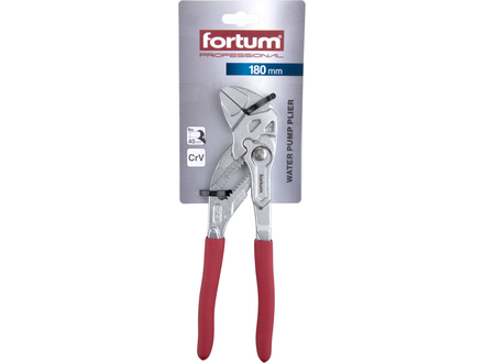 Klíč klešťový Fortum 4770211 stavitelný, 180mm, CrV (2)