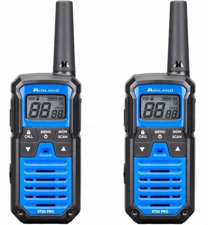 Radiopřijímač Midland XT50 PRO Blue