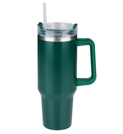 Termohrnek Alpina ED-227090zele dvoustěnný z nerezové oceli 1,2 l zelená