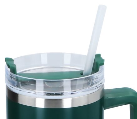 Termohrnek Alpina ED-227090zele dvoustěnný z nerezové oceli 1,2 l zelená (2)