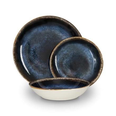 Jídelní sada talířů Berlingerhaus BH-10301 18 ks Deep sea Collection modrá (1)