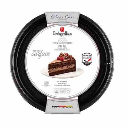 Forma na dort s titanovým povrchem Berlingerhaus BH-8702 oválná Deep Sea collection (1)