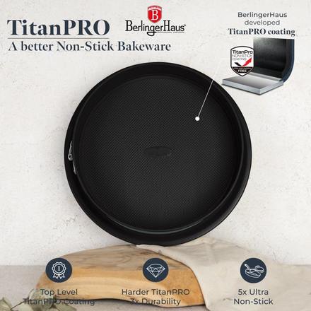 Forma na dort s titanovým povrchem Berlingerhaus BH-8702 oválná Deep Sea collection (4)