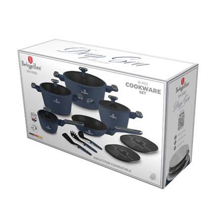 Sada nádobí s titanovým povrchem Berlingerhaus BH-8382 15 ks Deep Sea Collection (3)