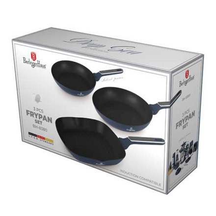 Sada pánví s titanovým povrchem Berlingerhaus BH-8380 3 ks Deep Sea Collection (1)