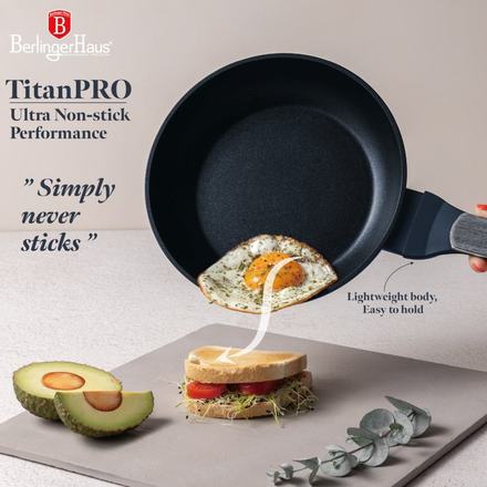 Sada pánví s titanovým povrchem Berlingerhaus BH-8379 3 ks Deep Sea Collection (4)