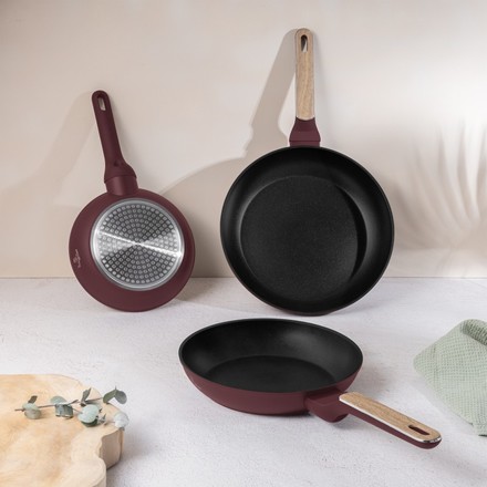 Sada pánví s titanovým povrchem Berlingerhaus BH-8303 3 ks Leonardo Nordic Collection (8)