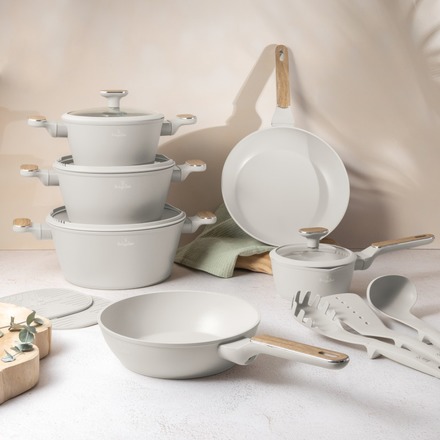 Sada nádobí s titanovým povrchem Berlingerhaus BH-8325 15 ks Sahara Nordic Collection (3)