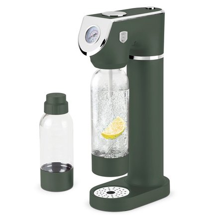 Výrobník sody Berlingerhaus BH-9785 SODABAR + 2 lahve Matte Green Collection (4)