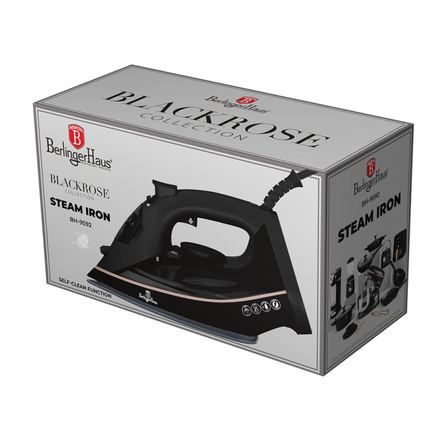 Napařovací žehlička Berlingerhaus BH-9592 2200 W Black Ros Collection (1)