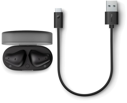 Bezdrátová sluchátka do uší Philips TAT2139BK (1)