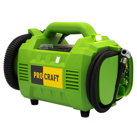 Aku kompresor Procraft LK30 s kombinací nafukování hubicí (bez baterie a nabíječky) (6)