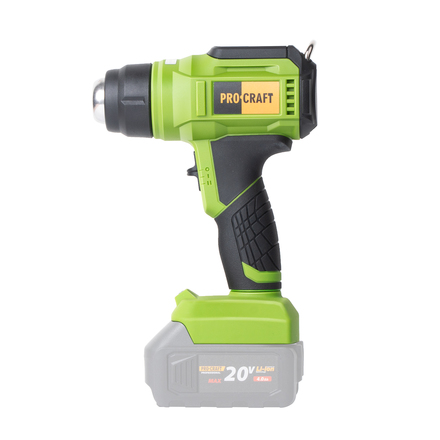 Aku horkovzdušná pistole Procraft PH20bb (bez baterie a nabíječky) (1)