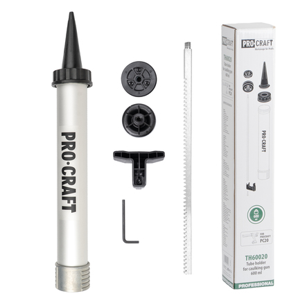 ALU trubicový zásobník 600ml pro měkké tuby Procraft TH60020 pro aku pistole na tmel PC20bb