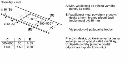 Indukční varná deska Bosch PIE631HB1E (5)