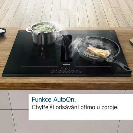 Indukční varná deska s integrovaným odsavačem par Bosch PVQ731H26E (5)