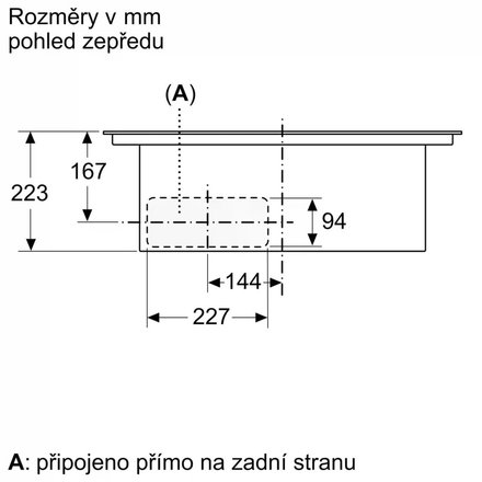 Indukční varná deska s integrovaným odsavačem par Bosch PVQ731H26E (8)
