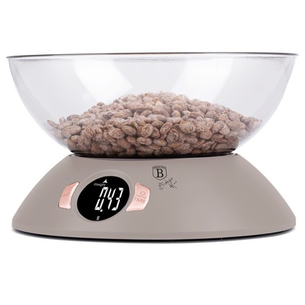 Kuchyňská váha Berlingerhaus BH-9616 s miskou Taupe Collection (4)