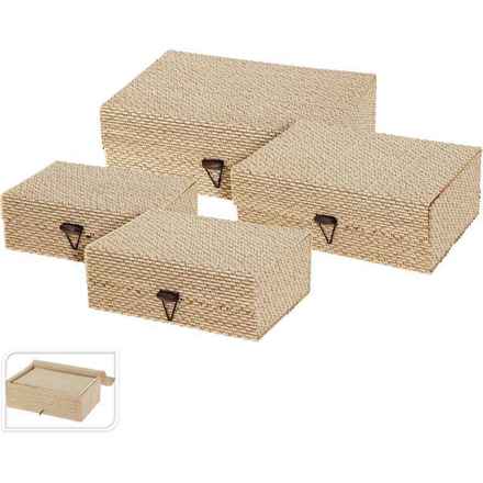 Sada košíků Homestyling KO-HZ1241230 4 ks (5)