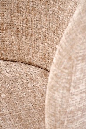 Moderní jídelní židle Halmar BASSO dub přírodní  potah: CREMONA 14 (béžová) (17)