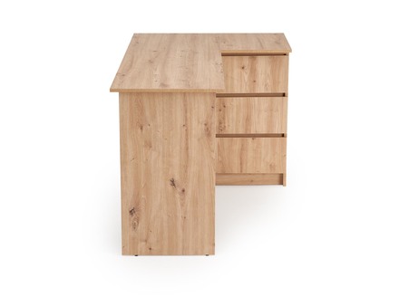 Psací stůl Halmar BEGA dub artisan (2p=1szt) (2)