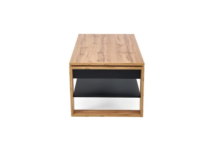 Konferenční stolek Halmar BETTY s nastavitelnou pracovní deskou dub artisan černá (2*Karton) (2)
