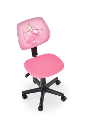 Dětské kancelářské křeslo Halmar BINGO růžová (5)