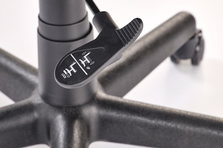 Křeslo Halmar BJORN otočné černo-popelavá (11)