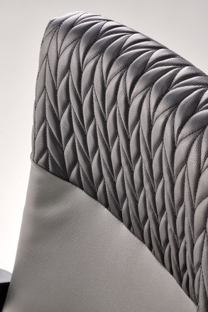 Křeslo Halmar BJORN otočné černo-popelavá (8)