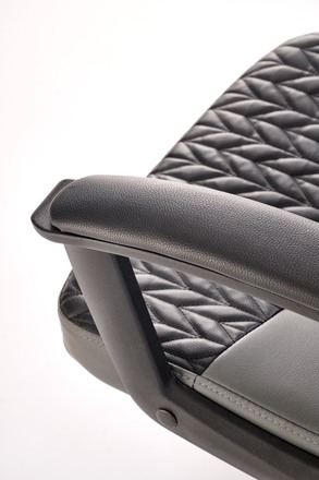 Křeslo Halmar BJORN otočné černo-popelavá (9)