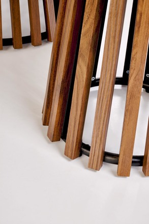 Konferenční stolek Halmar CARINA béžová mramor  ořech (2p=1szt) (3)